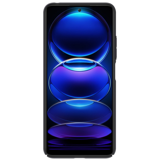Tok Xiaomi Redmi Note 12 5G / POCO X5 5G, páncélozott Nillkin, CamShield Pro, fekete