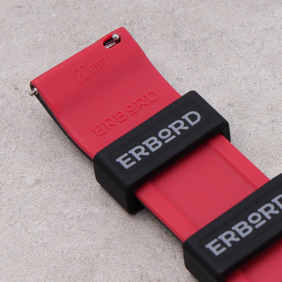 ERBORD univerzális 22 mm-es szilikon szíj