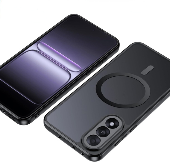 Tok OnePlus Nord 5-hoz, MagSafe, ERBORD Matt Case, fekete