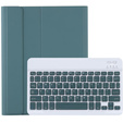 Tok + billentyűzet Lenovo Tab P11 J606F / P11 5G J607Z, sötétzöld