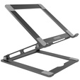 Alumínium laptop állvány, ERBORD ProDesk állvány, szürke