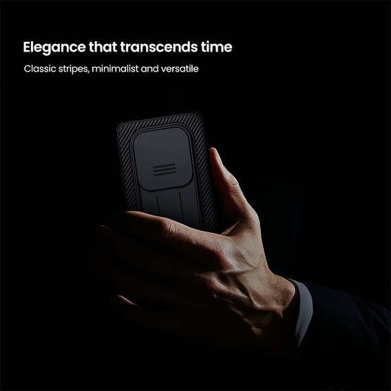 NILLKIN Camshield Pro tok kameravédővel a Xiaomi Redmi Note 15 Pro Plus 5G / Poco M8 Pro 5G készülékhez