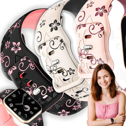 Szilikon szíj Apple Watch 1/2/3/4/4/5/6/7/8/9/SE 38/40/41/mm-es órához