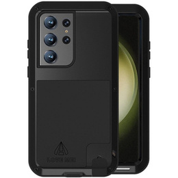 Love Mei Telefontok a Samsung Galaxy S23 Ultra, armored without glass, fekete