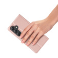 Dux Ducis Telefontok a Samsung Galaxy A55 5G, Skinpro, rózsaszín rose gold