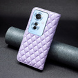 Pattintható tok a Oppo Reno 11F 5G, Wallet, BINFEN COLOR, lila