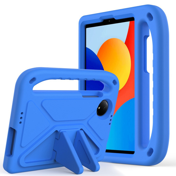Gyermek tok Xiaomi Redmi Pad SE 8.7, fogantyúval, kék