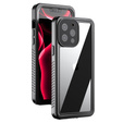 IP68 vízálló tok a iPhone 13 Pro Max, fekete