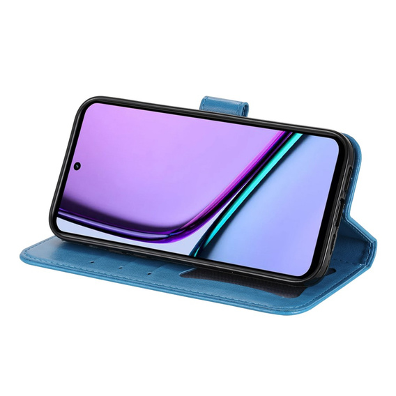 Pattintható tok a Realme C67, Mandala, kék