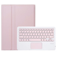 Tok + billentyűzet Xiaomi Pad 6 / 6 Pro, Touchpad, rózsaszín