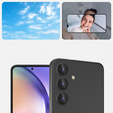 2x ERBORD OPTIK Pro edzett üveg Samsung Galaxy A55 kamera számára, fekete