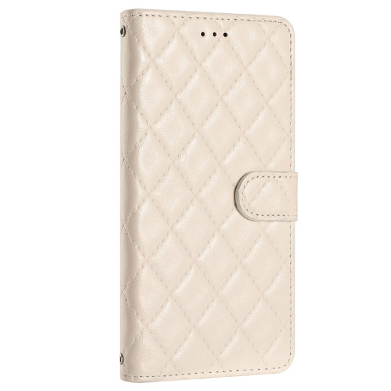 Pattintható tok a Oppo A38 4G / Oppo A18 4G, Wallet, BINFEN COLOR, bézs színű