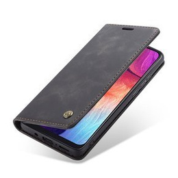 CASEME tok Samsung Galaxy A50, Leather Wallet Case, fekete