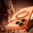 SULADA Magnetic Matte - MagSafe tok állvánnyal iPhone 17 Pro Max készülékhez
