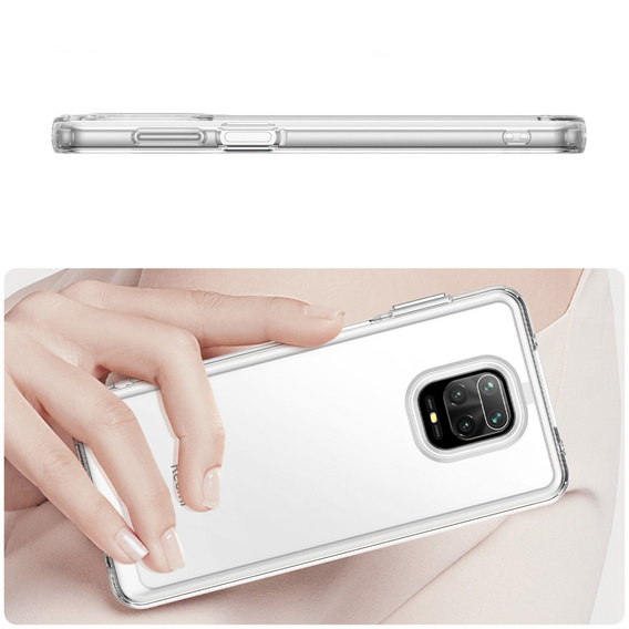 Telefontok a Xiaomi Redmi Note 9S / 9 Pro / 9 Pro Max, Fusion Hybrid, átlátszó