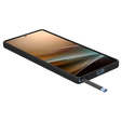 A Spigen tok Samsung Galaxy S25 Ultra, Liquid Air, fekete + 9H edzett üveghez