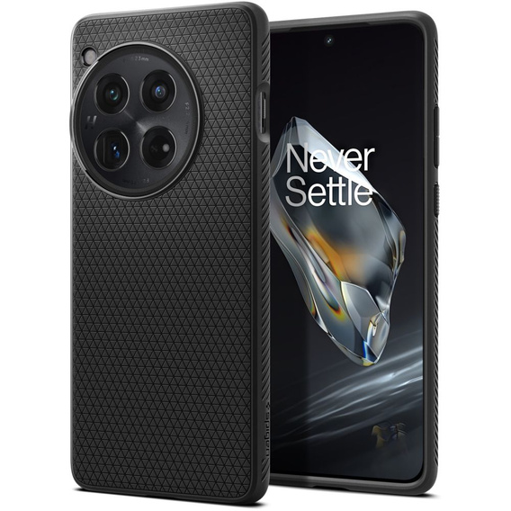 Spigen Liquid Air fekete tok OnePlus 12 5G-hez