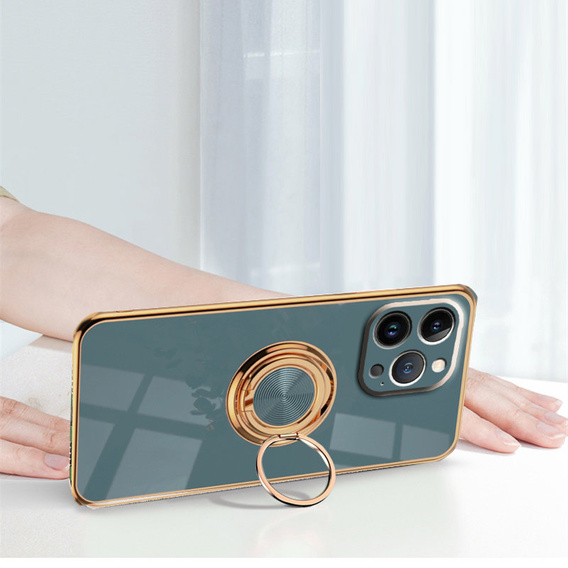 Telefontok a iPhone 14 Pro Max, Electro Ring, szürke