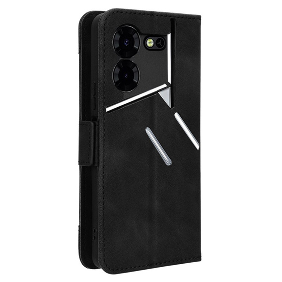 Pattintható tok a Tecno Pova 5 Pro 4G, Card Slot, fekete