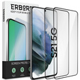 2x edzett üveg a Samsung Galaxy S21, ERBORD 3D teljes képernyő