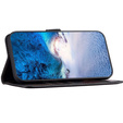 Pattintható tok a Samsung Galaxy A55 5G,BINFEN Wallet, fekete