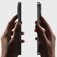 BENKS Kevlar tok iPhone 16 Pro, MagSafe, Carbon Fiber, fekete