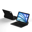Billentyűzet tok iPad Air 13" 2024, Magnetic Keyboard Touchpad, fekete