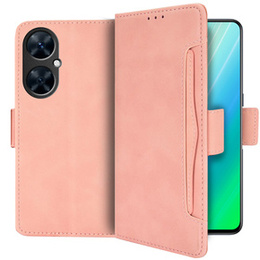 Pattintható tok a Huawei Nova 11i, Card Slot, rózsaszín
