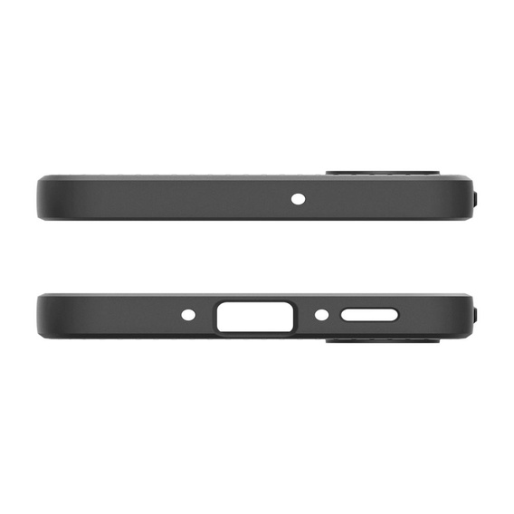 A Spigen tok Samsung Galaxy A26 5G, Liquid Air, fekete + 9H edzett üveghez