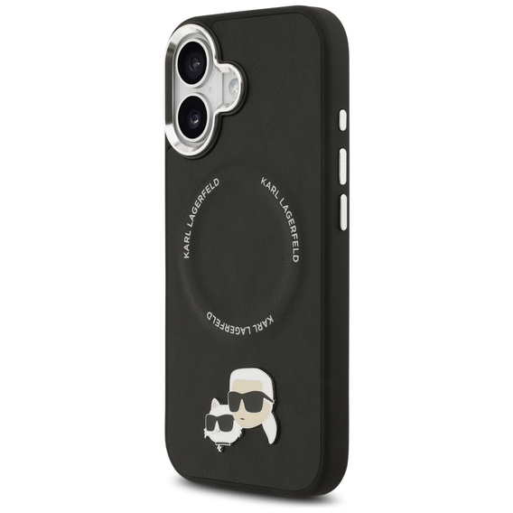 Karl Lagerfeld Karl & Choupette fejű csapok és logós MagSafe tok iPhone 17-hez