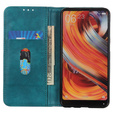 Telefontok a Samsung Galaxy A25 5G, Wallet Litchi Leather, zöld