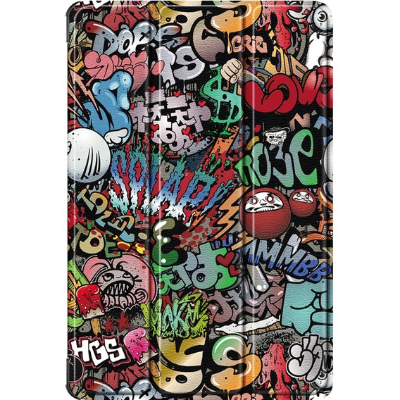 Tok Xiaomi Redmi Pad SE 11", Smartcase, graffiti