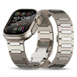 Karkötő Apple Watch 1/2/3/4/4/5/6/7/8/9/SE/ULTRA/ULTRA 2 42/44/45/45/49MM, titánium