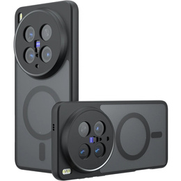 Tok Vivo X200 Pro 5G-hoz, MagSafe, ERBORD Matt Case, fekete