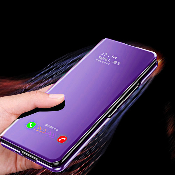 Telefontok a Samsung Galaxy Z Fold3 5G, Clear View, lila