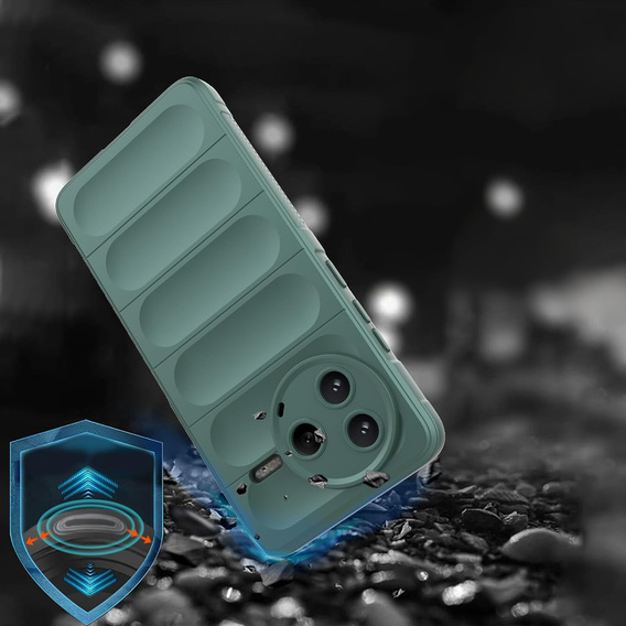Telefontok a Xiaomi Poco F7 Pro, Gaming Shockproof, zöld