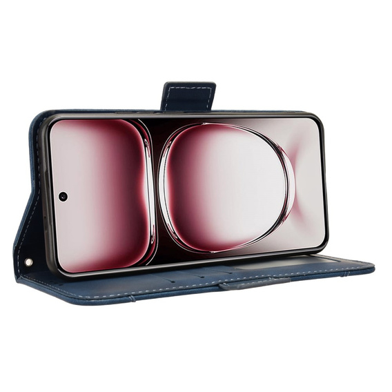 Pattintható tok a Oppo Reno 12, Card Slot, sötétkék