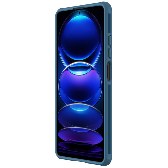 Tok Xiaomi Redmi Note 12 Pro+ 5G, páncélozott Nillkin, CamShield Pro, kék