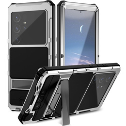 Páncélozott tok a Samsung Galaxy S25 Ultra, R-JUST, ezüst