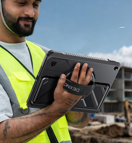 Dexnor 360° tok pánttal és tolltartóval iPad 10,2" 2021/2020/2019 (9./8./7. generáció)