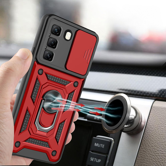 Telefontok a Infinix Hot 50 Pro+ 4G, CamShield Slide, piros