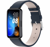 Pasek Skórzany do Xiaomi Mi Band 7 Pro, Białe