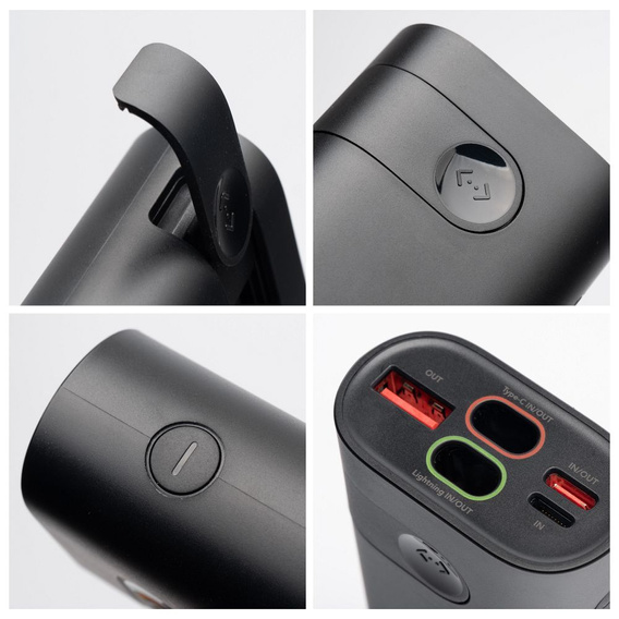 Forcell F-Energy 10000 mAh power bank Apple Watch töltővel