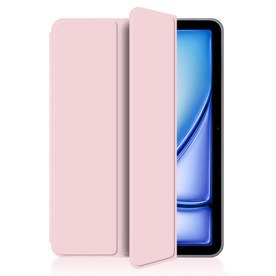 Tok Apple iPad Air 13" 6 gen. 2024 (A2836, Magnetic smartcase, rózsaszín