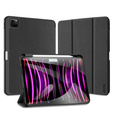 Tok iPad Pro 13" 2024-hoz, Dux Ducis Domo, fekete
