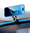 Tok iPhone 16 Plus-hoz, MagSafe, ERBORD Matt Case, kék + képernyőüveg