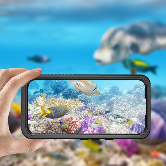 IP68 vízálló tok Google Pixel 9 Pro XL, Redpepper, fekete