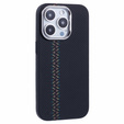 Tok iPhone 13 Pro Max, Carbon Fiber MagSafe, fekete