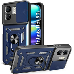 Telefontok a Infinix Hot 50i 4G, CamShield Slide, kék