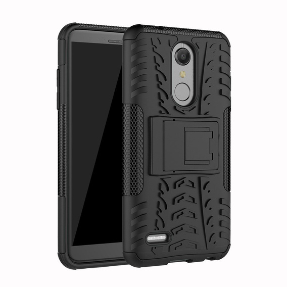 Telefontok a LG K11/K10 2018, Tire Armor, fekete